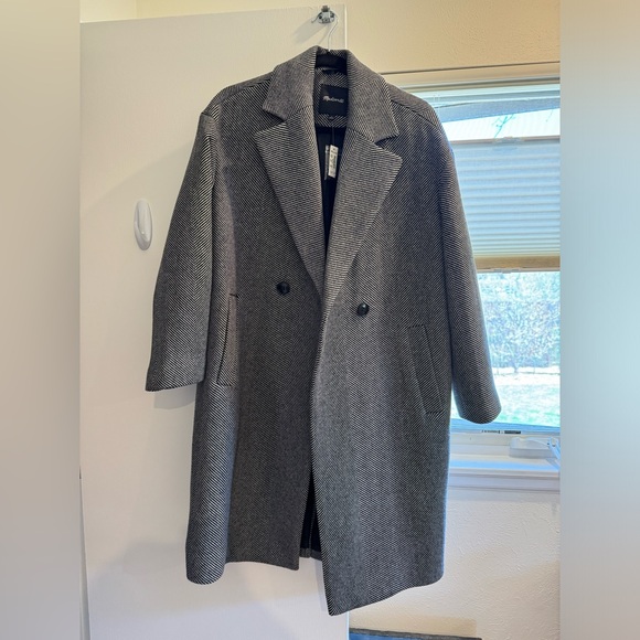 Madewell Wool Coat - Picture 1 of 6